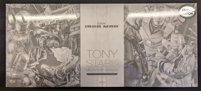 Hot Toys Movie Masterpiece Tony Stark (Mech Test Version) Special Edition MMS582 - Used