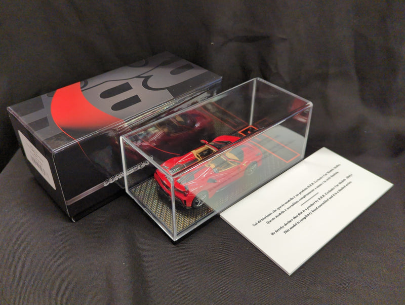 Carica immagine in Galleria Viewer, BBR MODELS CONCEPT43 1/43 Ferrari 488 Pista Spider 2018 Rosso Corsa Met. - Used

