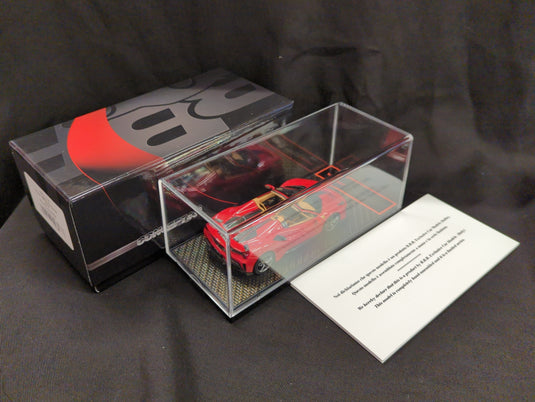 BBR MODELS CONCEPT43 1/43 Ferrari 488 Pista Spider 2018 Rosso Corsa Met. - Used