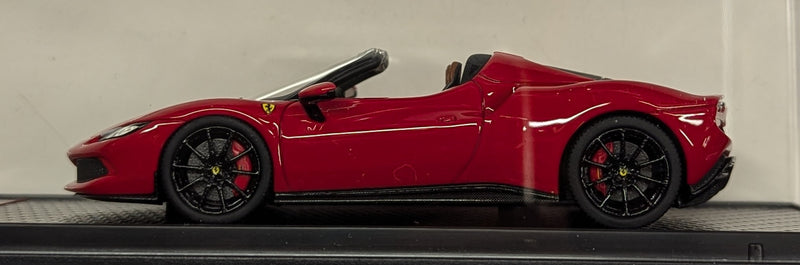 Carica immagine in Galleria Viewer, BBR MODELS CONCEPT43 1/43 Ferrari 296 GTS Spider Rosso Corsa 322 BBRC268D - Used
