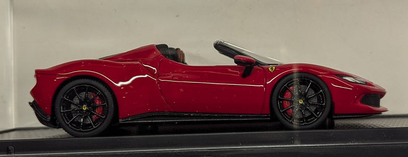 Carica immagine in Galleria Viewer, BBR MODELS CONCEPT43 1/43 Ferrari 296 GTS Spider Rosso Corsa 322 BBRC268D - Used
