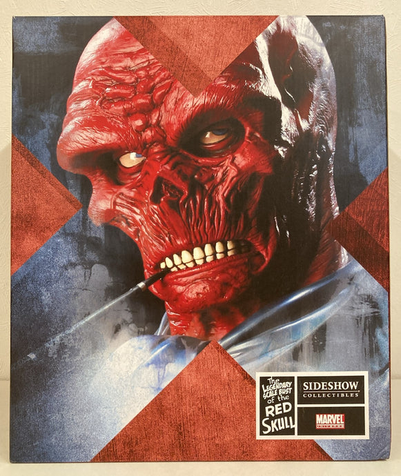 Sideshow Legendary Scale Bust Red Skull - Used