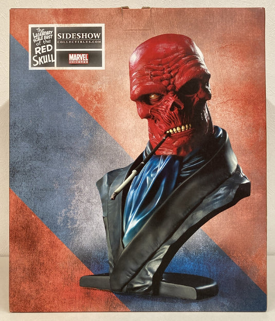 Sideshow Legendary Scale Bust Red Skull - Used