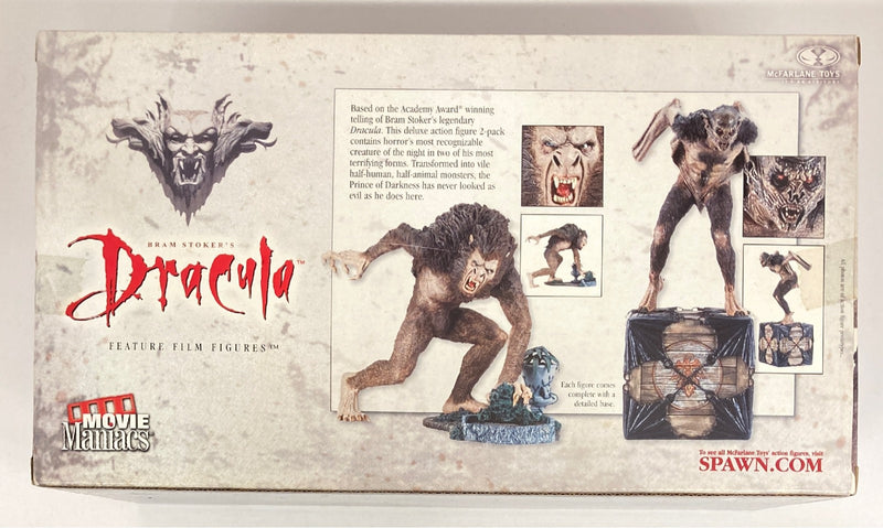 Carica immagine in Galleria Viewer, McFarlane Toys Movie Maniacs Dracula Deluxe Action Figure 2-Pack - Used

