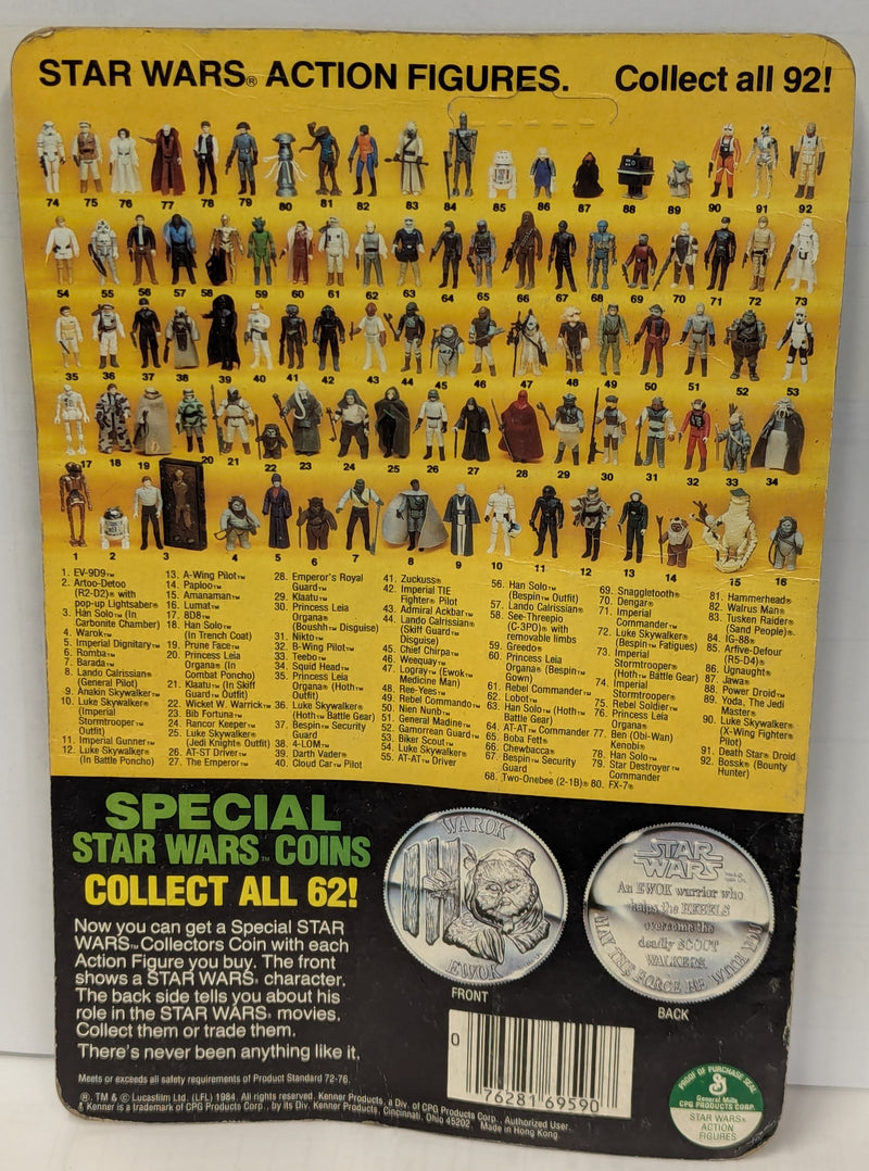 Carica immagine in Galleria Viewer, Vintage Kenner Star Wars Lando Calrissian (General Pilot) 3.5-Inch Figure (92-Back Card) - Used
