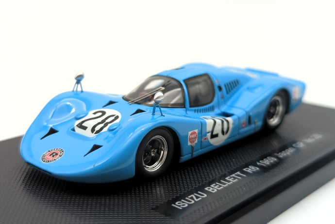 MMP EBBRO 1/43 Racing Isuzu Bellett R6 1969 Japan GP #28 44208 - Used
