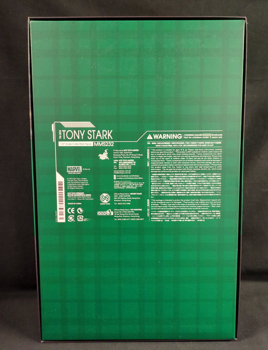 Hot Toys Movie Masterpiece Tony Stark (Rose Hill) MMS232B - Used