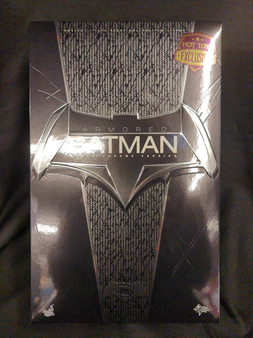 Hot Toys Movie Masterpiece Armored Batman (Black Chrome Version) MMS356 - Used