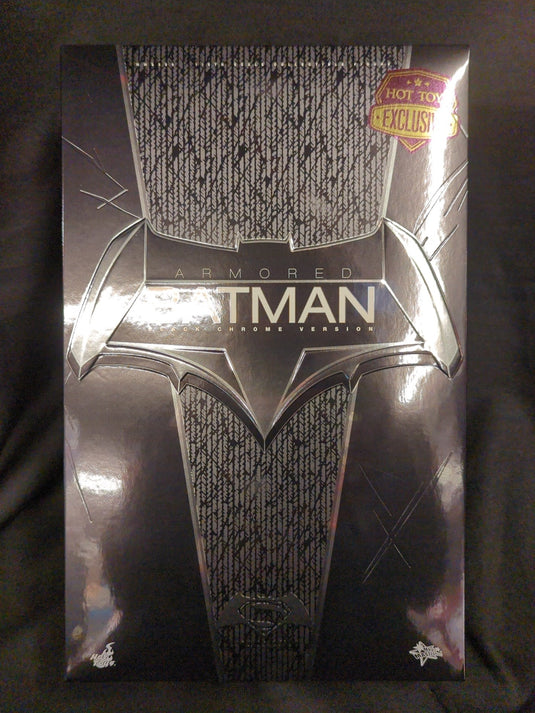 Hot Toys Movie Masterpiece Armored Batman (Black Chrome Version) MMS356 - Used