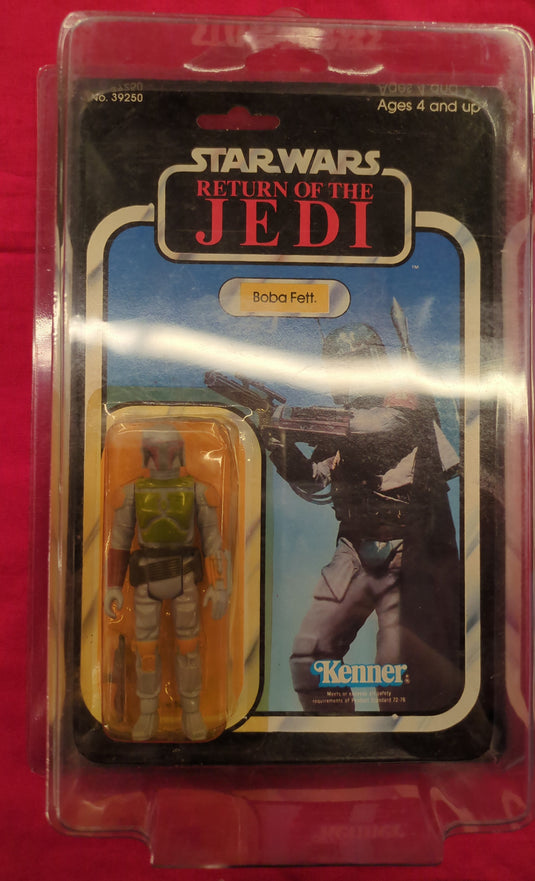 Vintage Kenner Star Wars Boba Fett 3.5-Inch Action Figure (77-Back, Blue Sky Photo Card) - Used