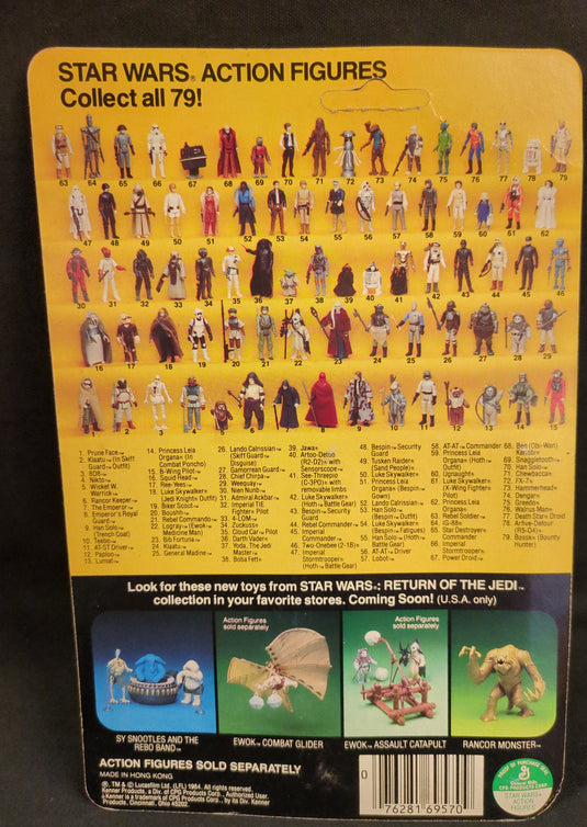 Vintage Kenner Star Wars The Emperor 3.5-Inch Action Figure (79-Back Card) - Used