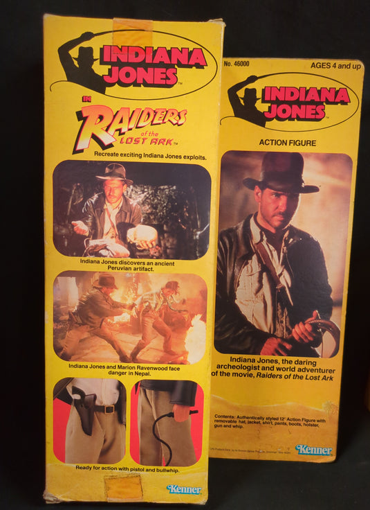 Vintage Kenner Indiana Jones 12-Inch Action Figure - Used