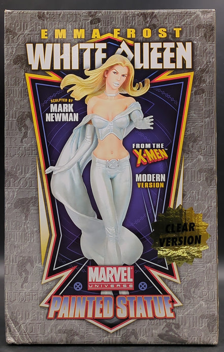 Bowen Designs Emma Frost White Queen Painted Statue (Clear Version) - Used