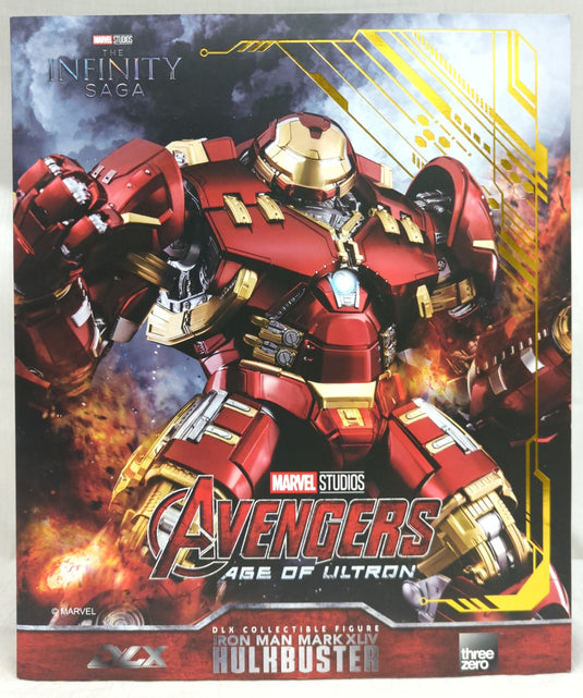 threezero DLX Collectible Figure Hulkbuster Iron Man Mark XLIV (44) - Used