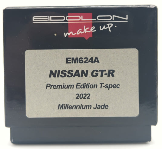 Make Up Eidolon 1/43 Nissan GT-R Premium Edition T-spec 2022 Millennium Jade - Used