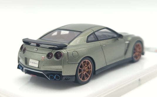 Make Up Eidolon 1/43 Nissan GT-R Premium Edition T-spec 2022 Millennium Jade - Used