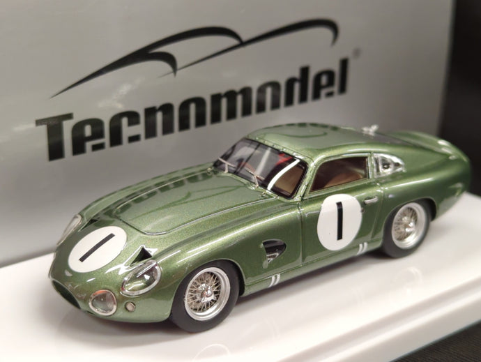 Tecnomodel 1/43 Mythos Aston martin DP214 Goodwood Tourist Trophy 1963 #1 - Used