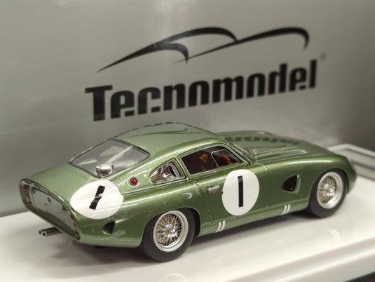 Tecnomodel 1/43 Mythos Aston martin DP214 Goodwood Tourist Trophy 1963 #1 - Used