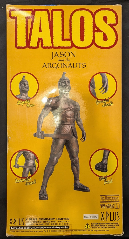 X-Plus Polyester Resin Statue Talos 12-Inch - Used