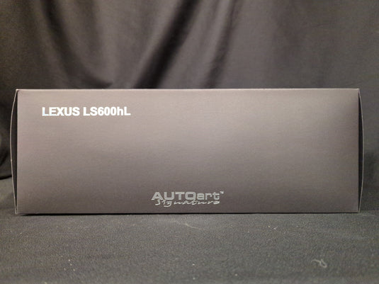 AUTOart Signature 1/18 Lexus LS600hL Black 78842 - Used