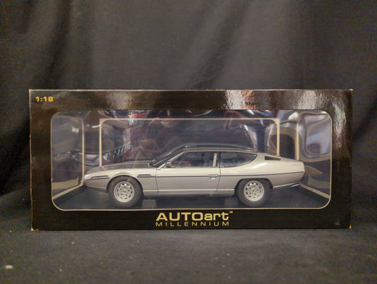 AUTOart Millennium 1/18 Lamborghini Espada Silver 74051 - Used