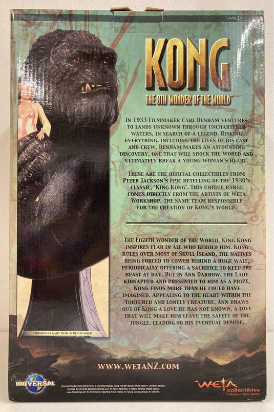 Weta Collectibles King Kong with Ann Darrow Bust - Used