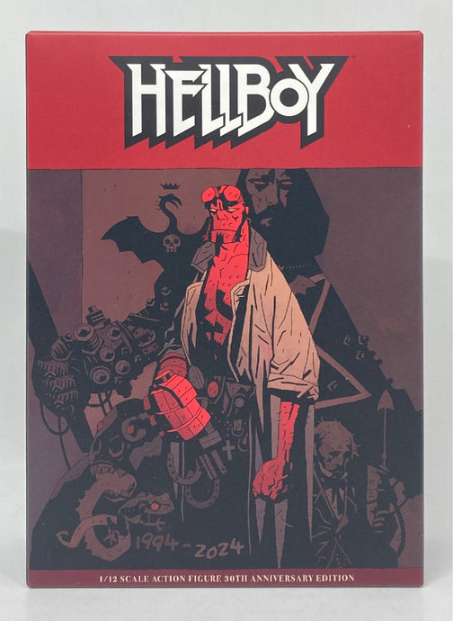 1000toys inc. 1/12 Scale Action Figure Hellboy 30th Anniversary Edition - Used
