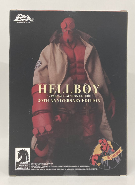 1000toys inc. 1/12 Scale Action Figure Hellboy 30th Anniversary Edition - Used