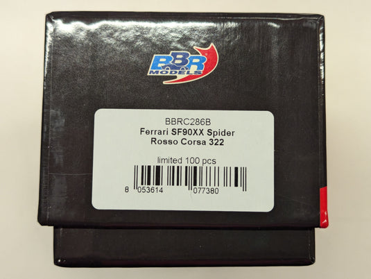 BBR MODELS CONCEPT43 1/43 FERRARI SF90XX Spider Rosso Corsa 322 BBRC286B - Used