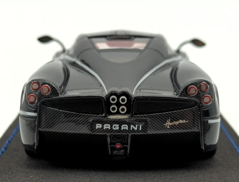 Carica immagine in Galleria Viewer, PEAKO 1/43 Pagani Huayra Track Pack Metallic Black 31102 - Used
