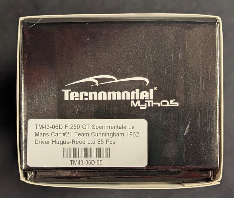 Carica immagine in Galleria Viewer, Tecnomodel 1/43 Mythos Ferrari 250 Gt Sperimentale Le Mans #21 Team Cunningham - Used
