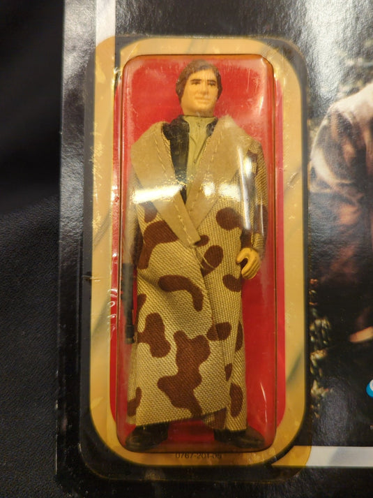 Vintage Kenner Star Wars Han Solo in Trench Coat 3.5-Inch Action Figure (77-Back Card A) - Used