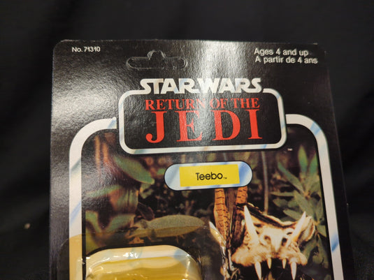 Vintage Kenner Star Wars Teebo 3.5-Inch Action Figure (77-Back Card) - Used