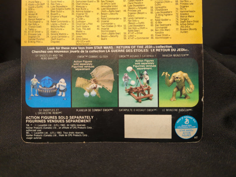 Carica immagine in Galleria Viewer, Vintage Kenner Star Wars Teebo 3.5-Inch Action Figure (77-Back Card) - Used
