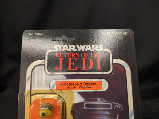 Vintage Kenner Star Wars Princess Leia Organa (Boushh Disguise) 3.5-Inch Figure (65-Back Card) - Used