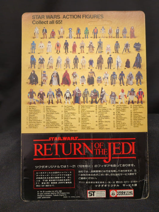 Vintage Kenner Star Wars Princess Leia Organa (Boushh Disguise) 3.5-Inch Figure (65-Back Card) - Used