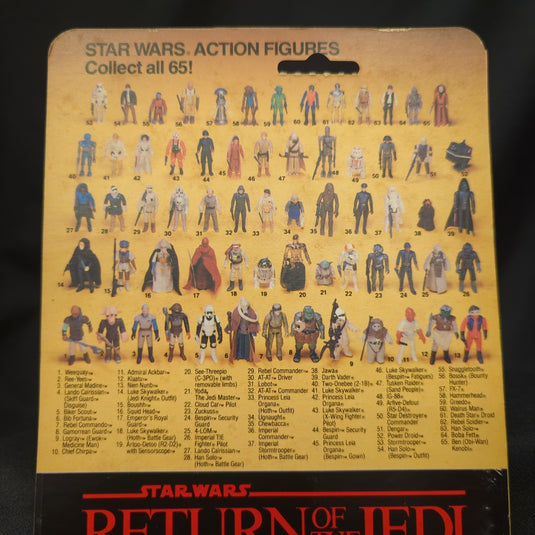 Tsukuda Original Star Wars Lando Calrissian (Skiff Guard Disguise) 3.5-Inch Figure (65-Back Card) - Used