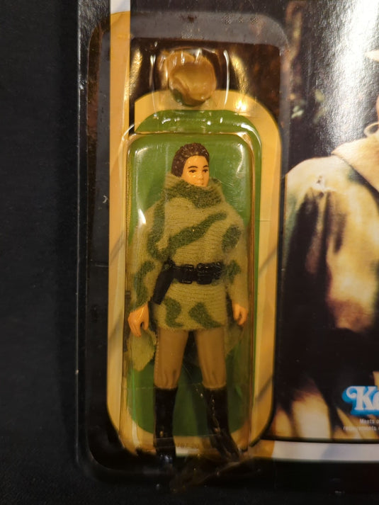 Vintage Kenner Star Wars Princess Leia Organa in Combat Poncho 3.5-Inch Figure (77-Back Card) - Used