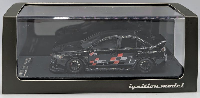Carica immagine in Galleria Viewer, ignition model 1/43 Mitsubishi Lancer Evolution X CZ4A Black Metallic IG2570 - Used
