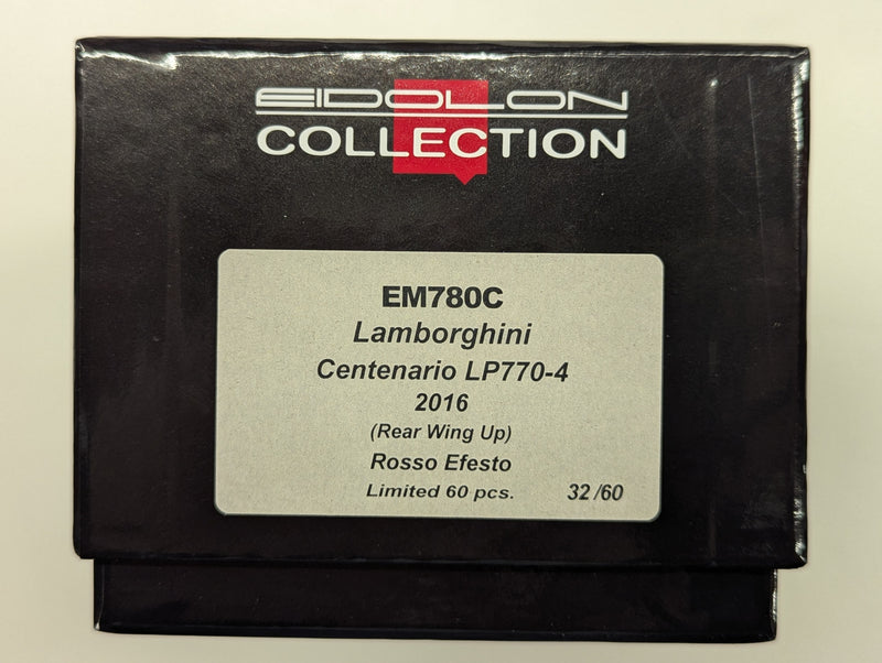 Carica immagine in Galleria Viewer, Make Up Eidolon Collection 1/43 Lamborghini Centenario LP770-4 2016 Rosso - Used
