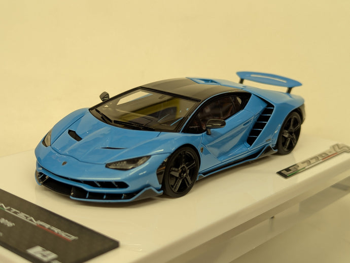 Make Up Eidolon 1/43 Lamborghini Centenario LP770-4 2016 Rear Wing up Blue - Used