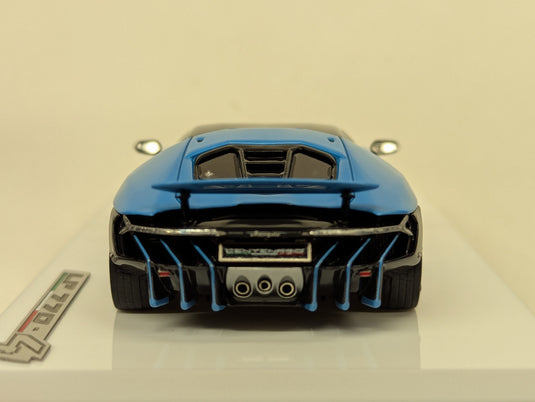Make Up Eidolon 1/43 Lamborghini Centenario LP770-4 2016 Rear Wing up Blue - Used