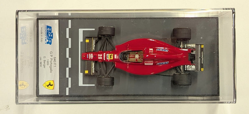 Carica immagine in Galleria Viewer, BBR Models 1/43 Ferrari 640 G.P. Portogallo 1989 #28 P009 - Used
