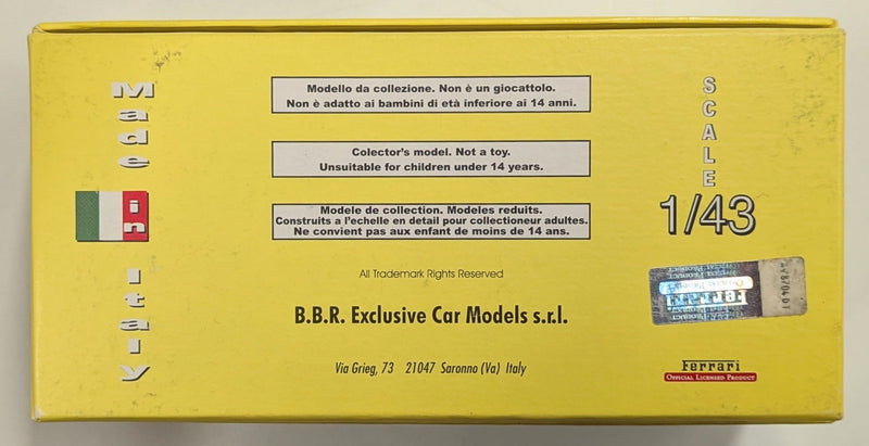 Carica immagine in Galleria Viewer, BBR Models 1/43 Ferrari 640 G.P. Portogallo 1989 #28 P009 - Used

