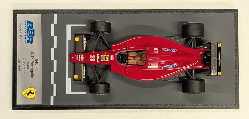 Carica immagine in Galleria Viewer, BBR Models 1/43 Ferrari 640 G.P. Portogallo 1989 #28 P009 - Used
