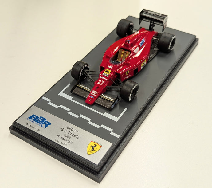 BBR Models 1/43 Ferrari 640 G.P. Brasile 1989 P008 - Used