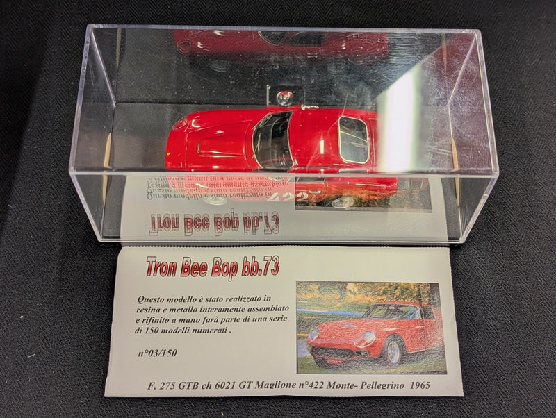 Carica immagine in Galleria Viewer, Tron Models 1/43 Bee Bop F.275GTB ch 6021 GT No.422 Maglione 1965 - Used
