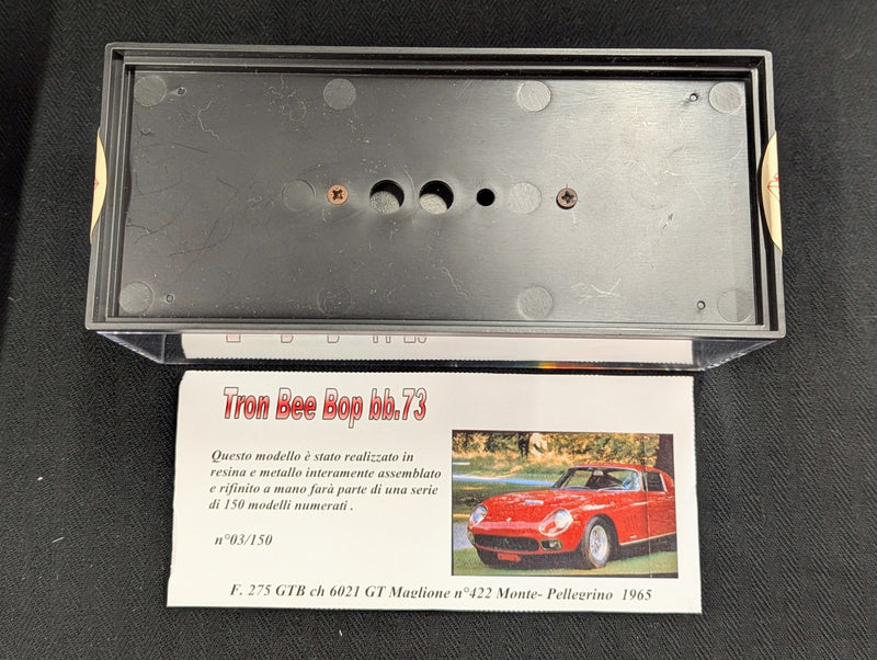 Carica immagine in Galleria Viewer, Tron Models 1/43 Bee Bop F.275GTB ch 6021 GT No.422 Maglione 1965 - Used

