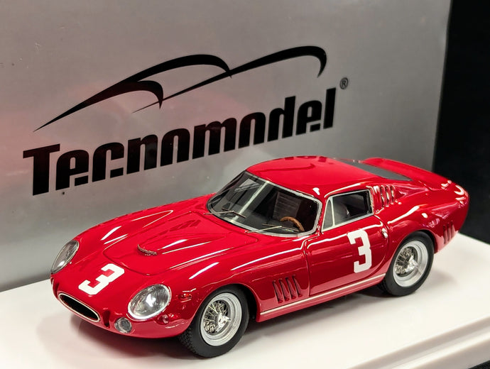 Tecnomodel 1/43 Mythos F.275 GTB-C Nurburgring 1000km 1965 #3 SEFAC - Used