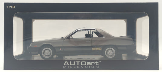 AUTOart Millennium 1/18 Nissan Skyline Hardtop 2000 Turbo RS-X DR30 Grey - Used